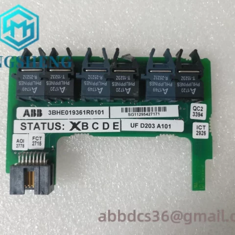 ABB UFD203A101 3BHE019361R0101 - High Performance Industrial Control Module