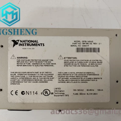 NI GPIB-140A 2 Industrial Communication Module