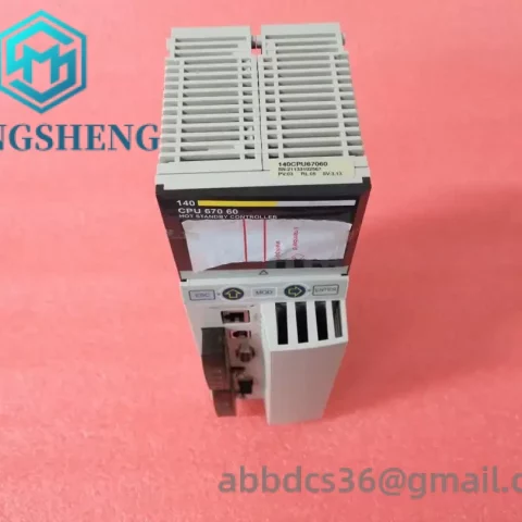 Schneider Electric 140CPU67060 Unity Hot Standby CPU, PLC Module