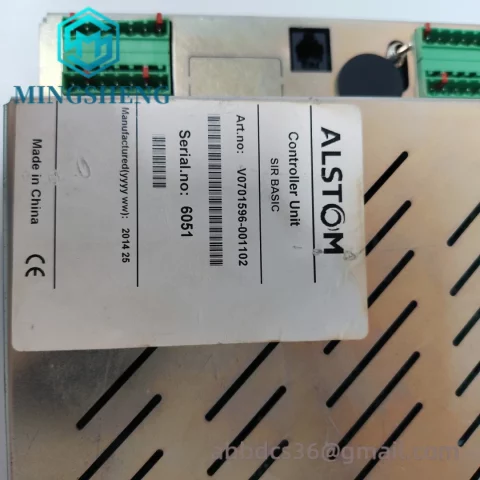 ALSTOM V0701596-001102 Control Module for Industrial Automation