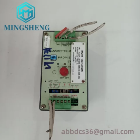 PROVIBTECH TM201-A02-B00-C00-D00-E00-G00 Vibration Monitoring Module