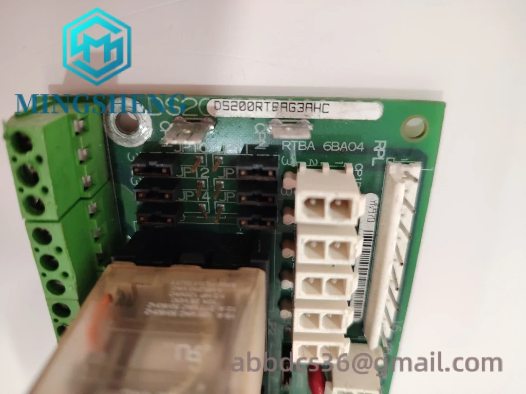 DS200RTBAG3AHC_1.webp GE DS200RTBAG3AHC MarkV DS200 Series Industrial Control Module