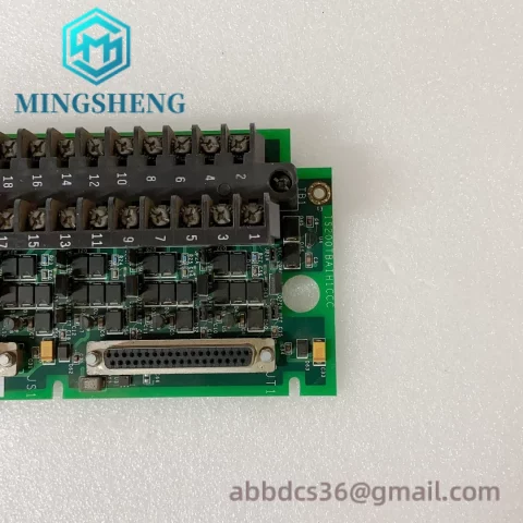 GE IS200TBAIH1CCC - Advanced Analog Board for Turbine Control Max